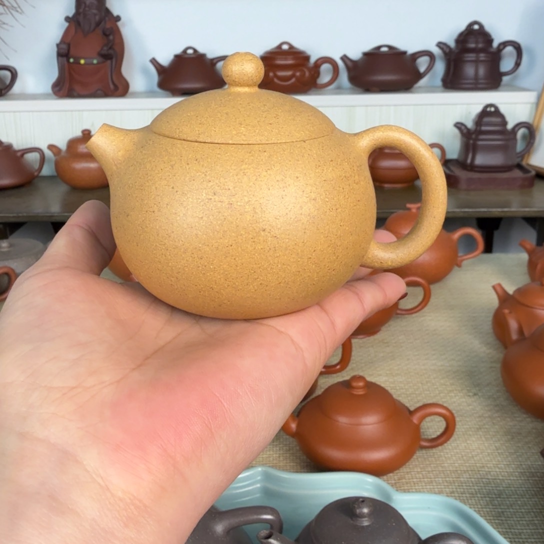 紫砂茶壶西施容量150