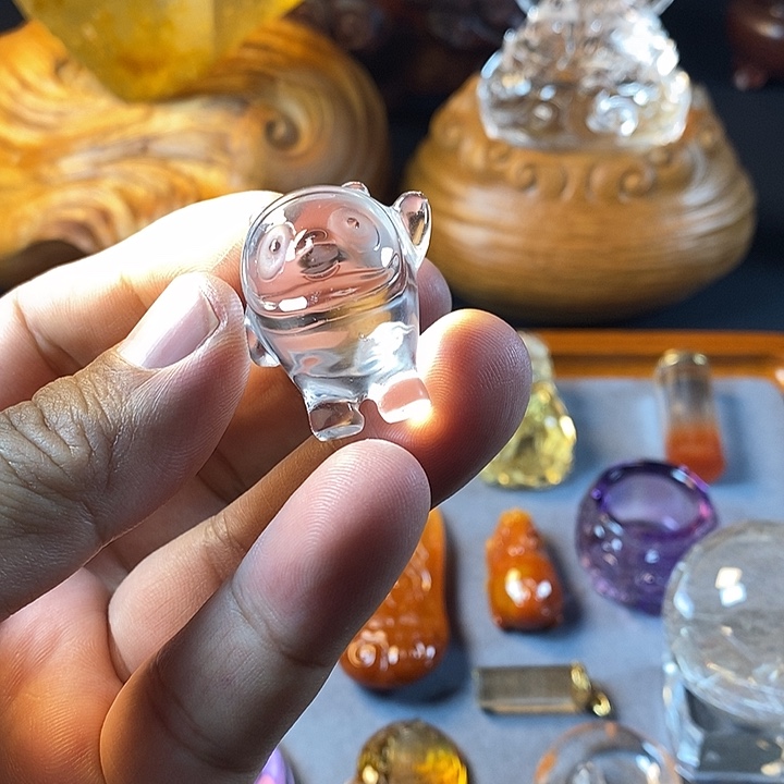 水晶颈饰未镶嵌水晶