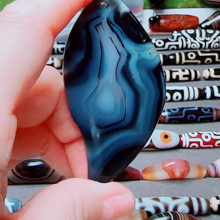 玛瑙/玉髓合金珠宝半成品