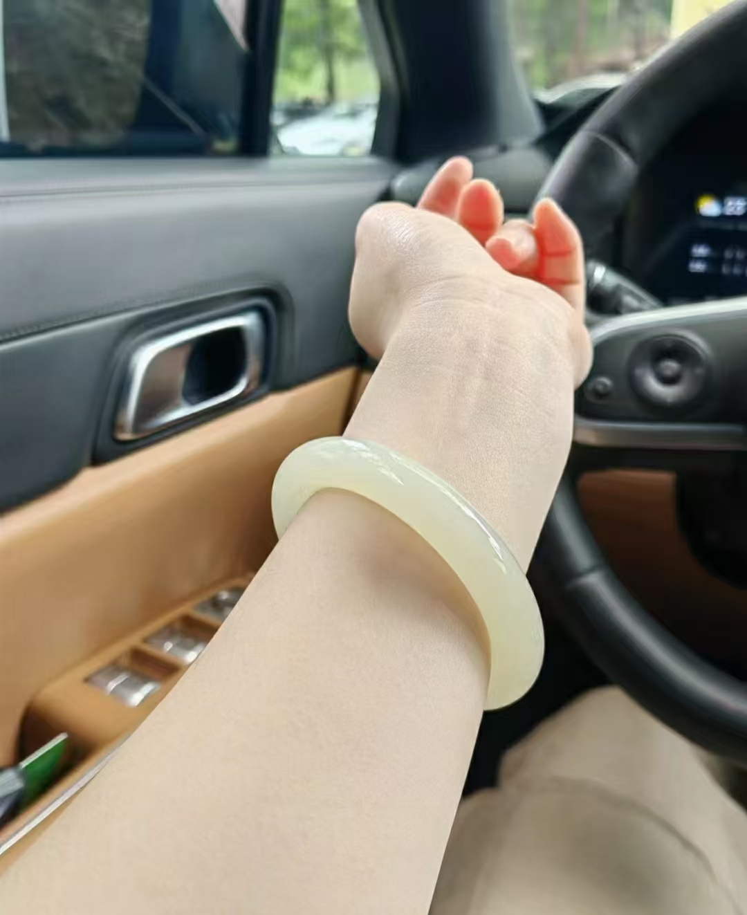 天然辰砂韵雅阁蜂蜜水精品文玩手镯