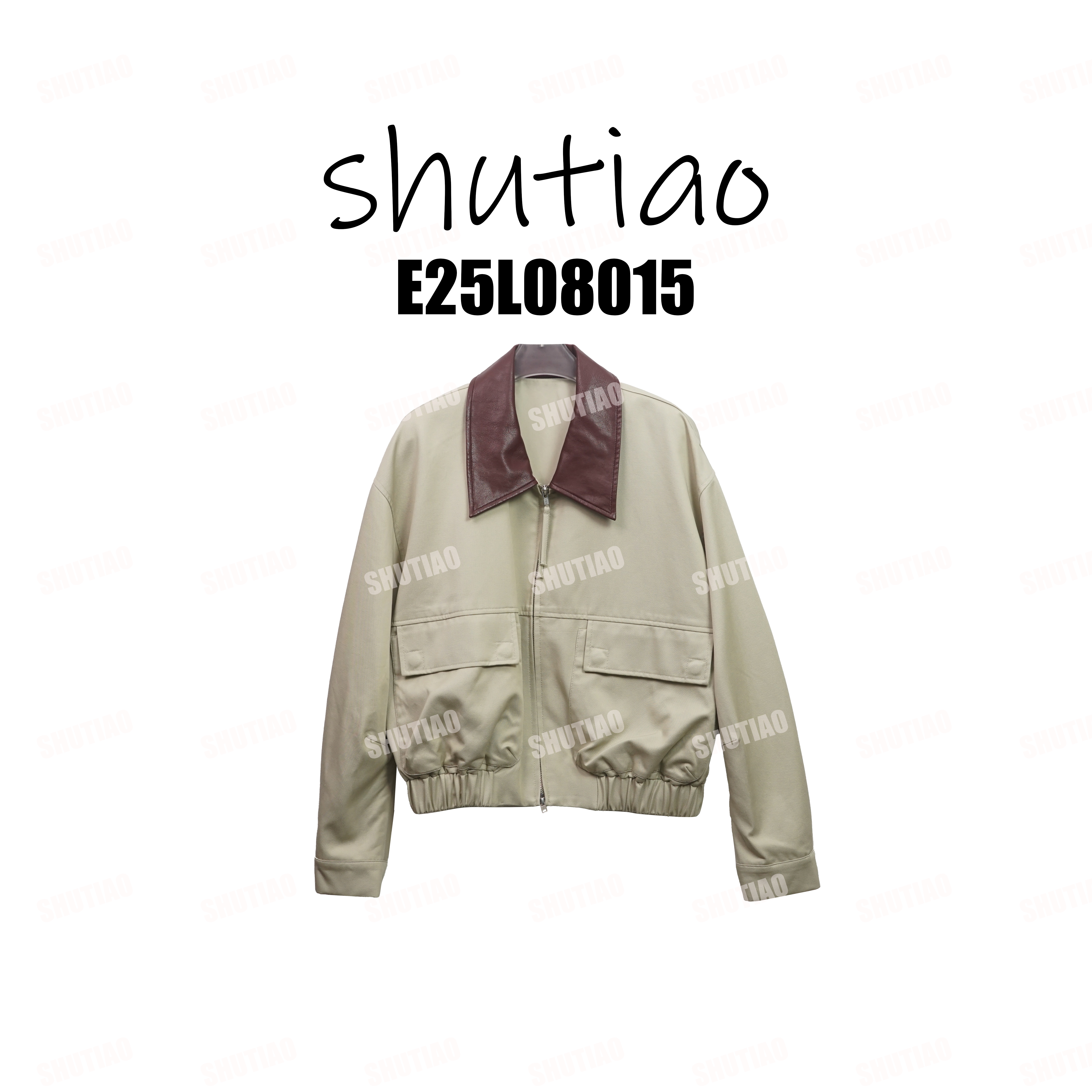 【SHUTIAO】2025冬季：新款小众设计款外套E25L08015