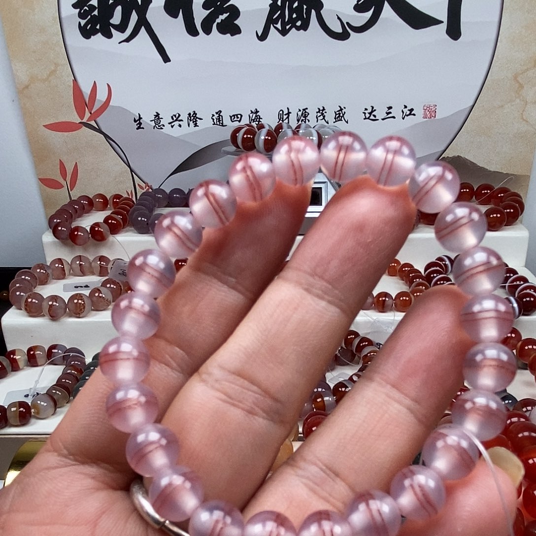 一***花未镶嵌玛瑙/玉髓珠宝半成品