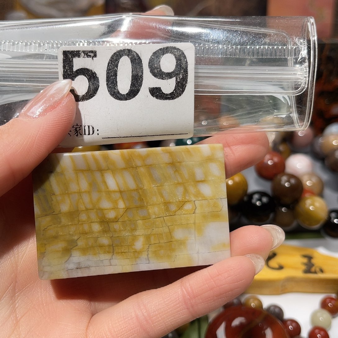 硅化玉未镶嵌天然北票硅化玉吊坠