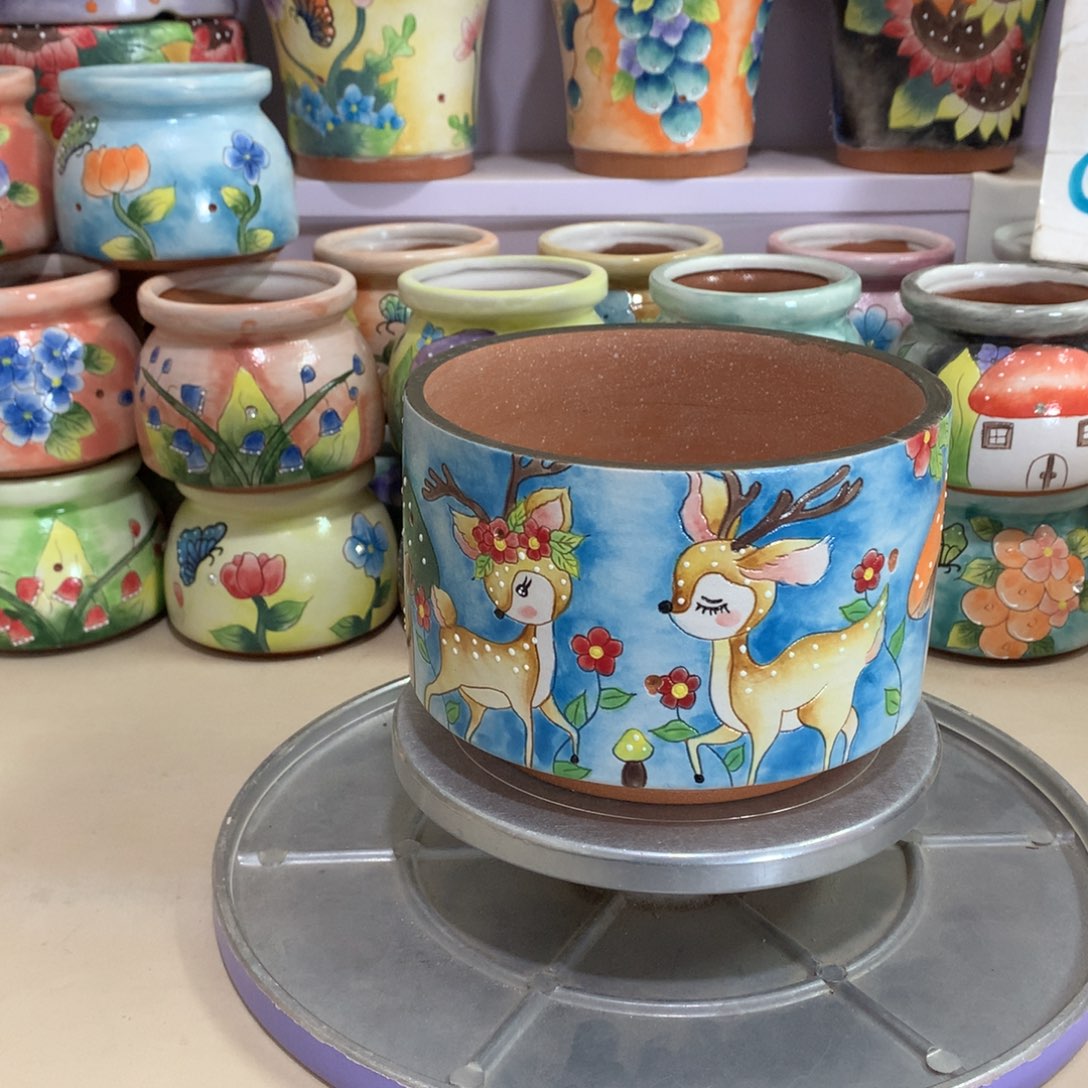 福利花盆，福利手工