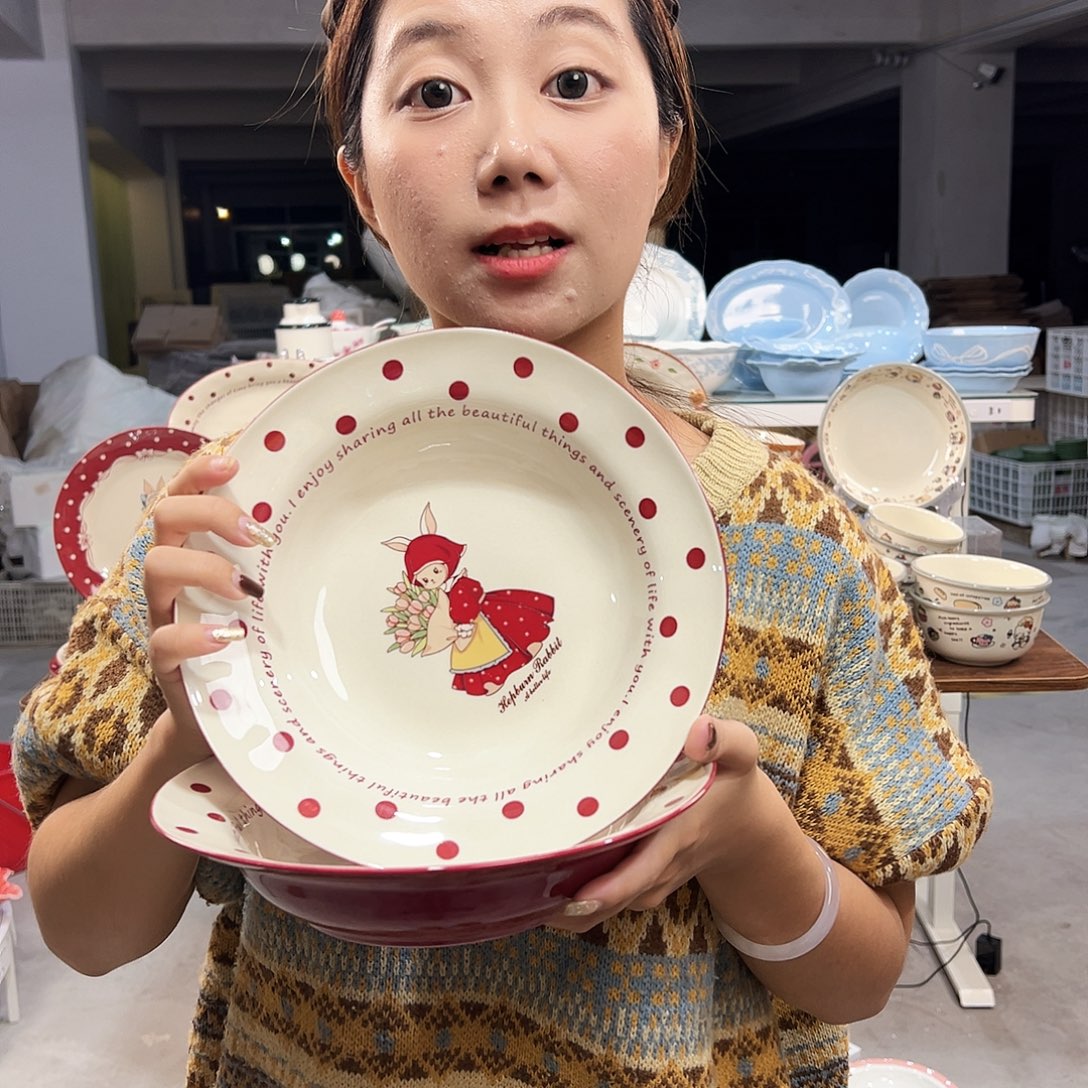 潮州陶瓷微瑕源头厂家9寸