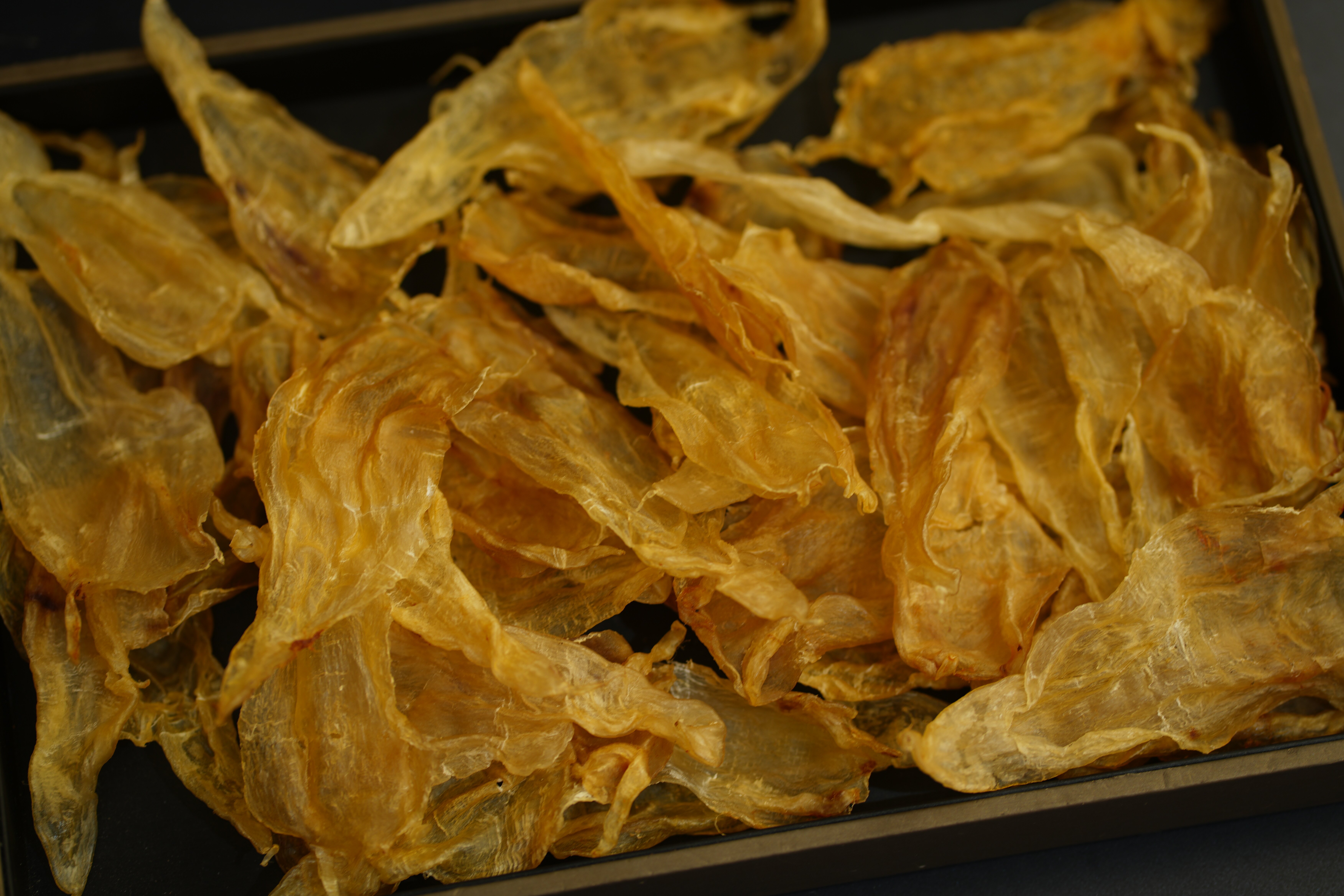 速鲜汇78-80头尖尾北海鱼胶250g干货