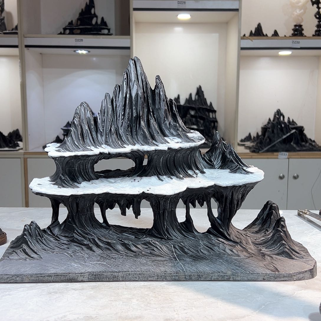 摆件野***拉灵璧奇石博览会金奖