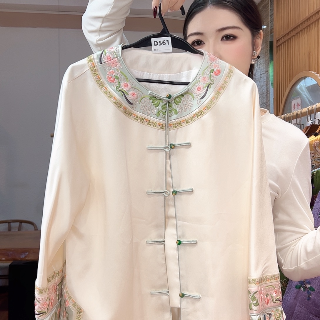 新中式女装醋酸外套561