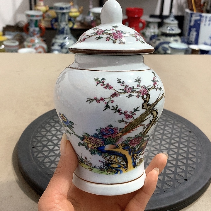 陶摆件博古架陶瓷摆件