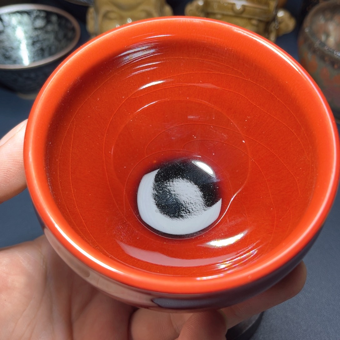 茶盏建盏手握泡茶主人杯