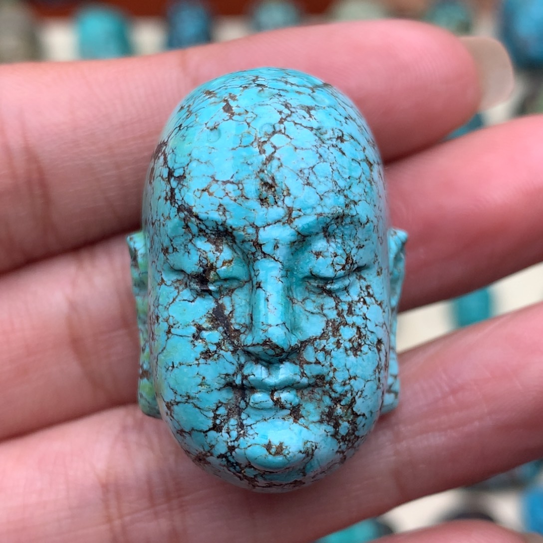 绿松石未镶嵌配饰