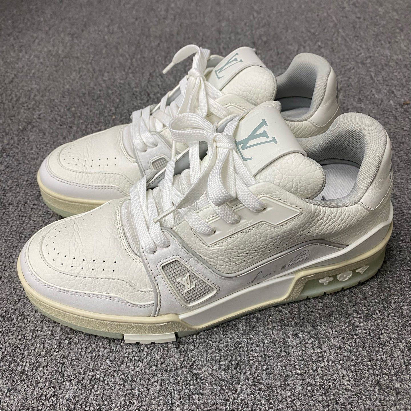 95新 LouisVuitton/路易威登 98新/37.5码/trainer板鞋/BF01834