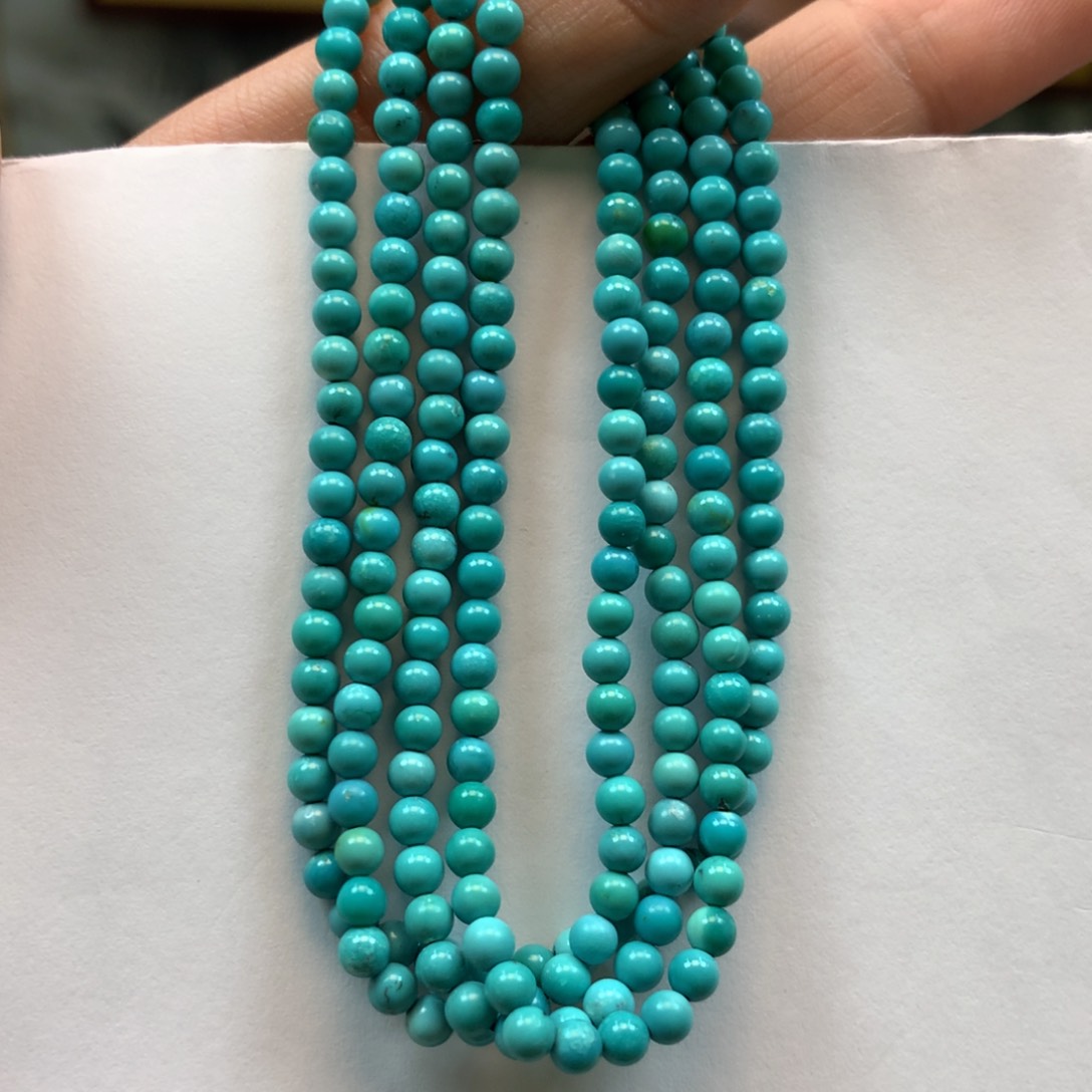 绿松石长链未镶嵌