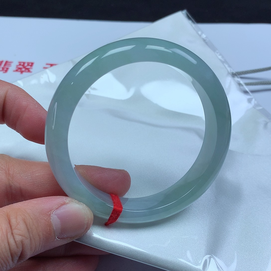 翡翠手镯未镶嵌55正圈