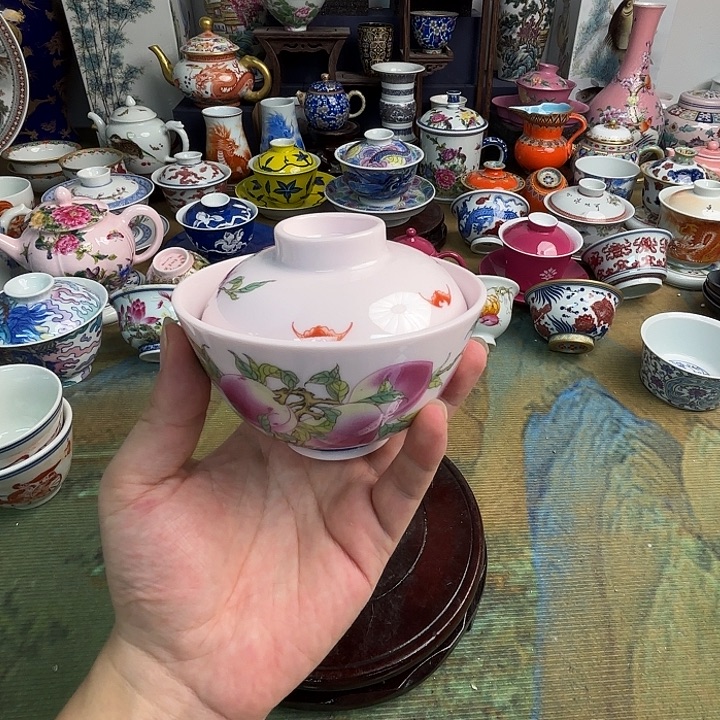 摆件景德镇陶瓷老厂瓷12