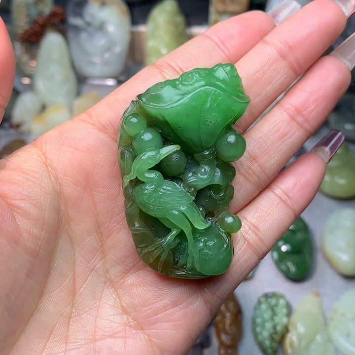 和田玉挂件未镶嵌