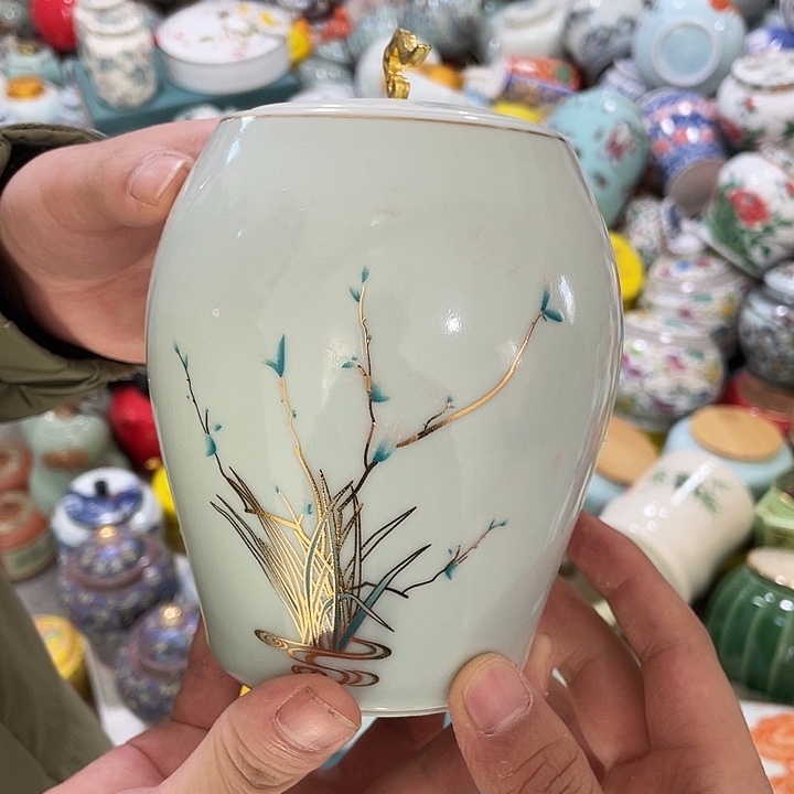 陶瓷罐茶叶罐密封罐