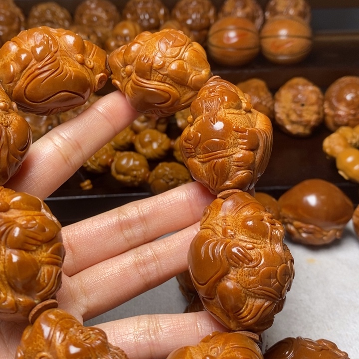 橄榄核手串/手链你****好橄榄核核雕