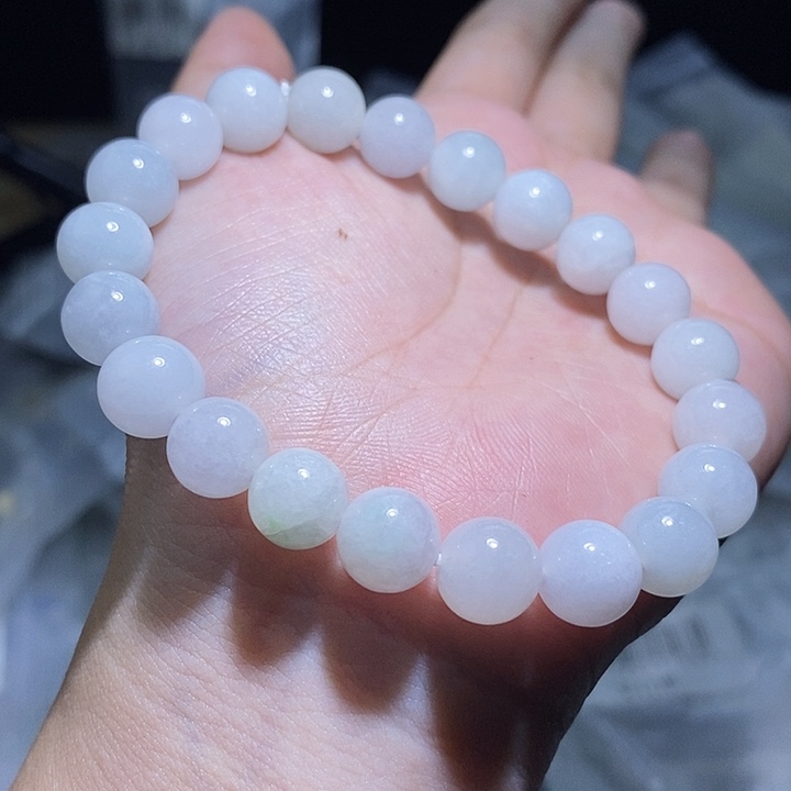 未镶嵌手串翡翠天然缅甸A货翡翠手串卡9.3