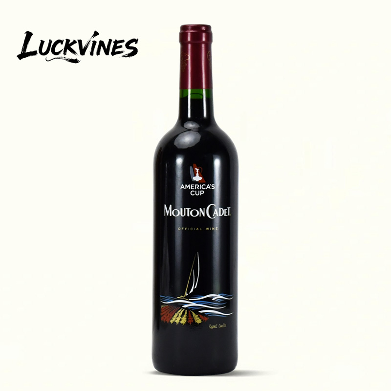 luckvines/法国波尔多AOC进口红酒木桐嘉棣航船限量版干红葡萄酒