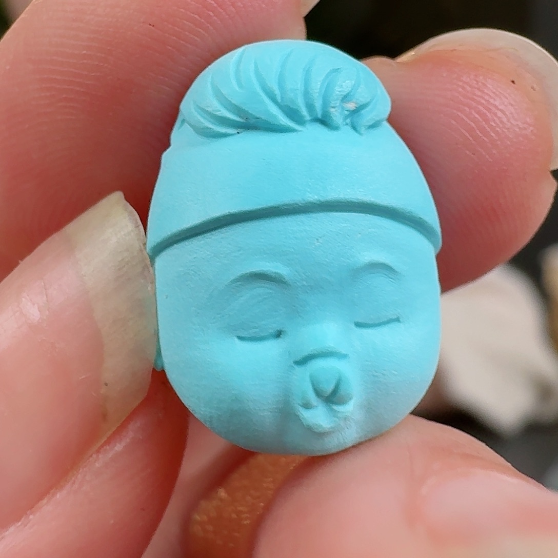 绿松石珠宝奇石未镶嵌