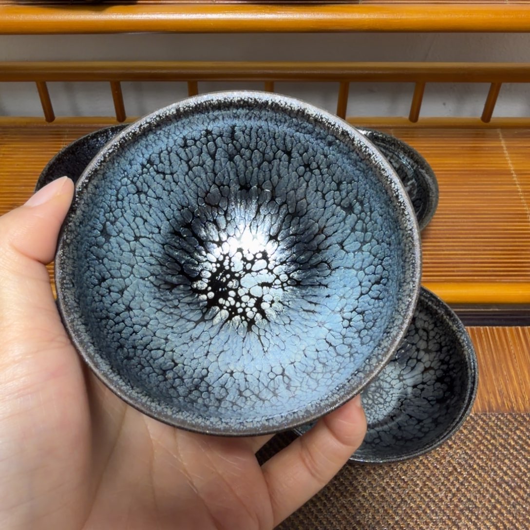 茶盏建盏手工制作主人杯茶杯的