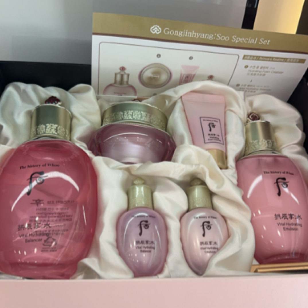 whoo.后水妍六件套