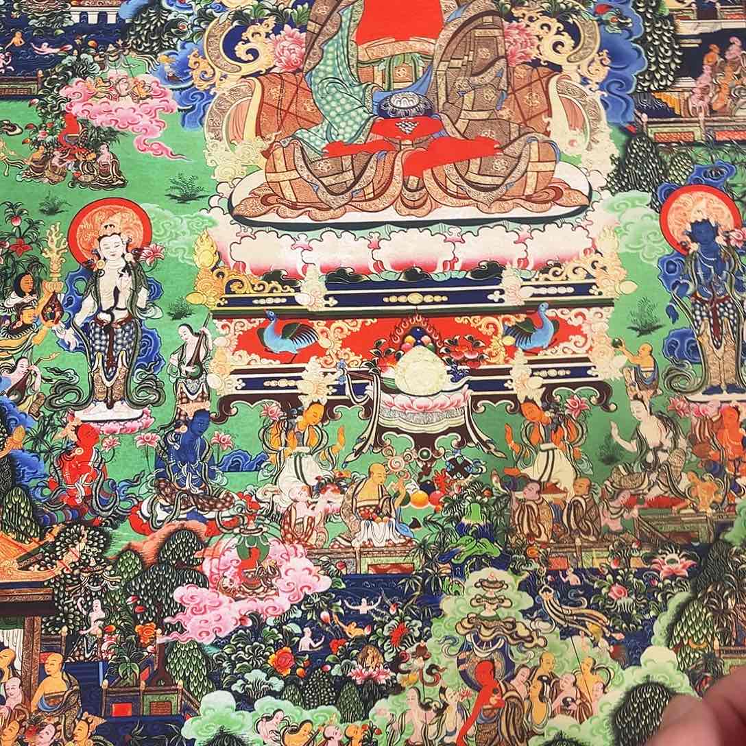 吊坠唐卡精品展览原作