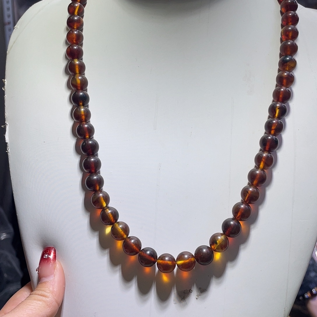 琥珀手链未镶嵌琥珀蜜蜡08