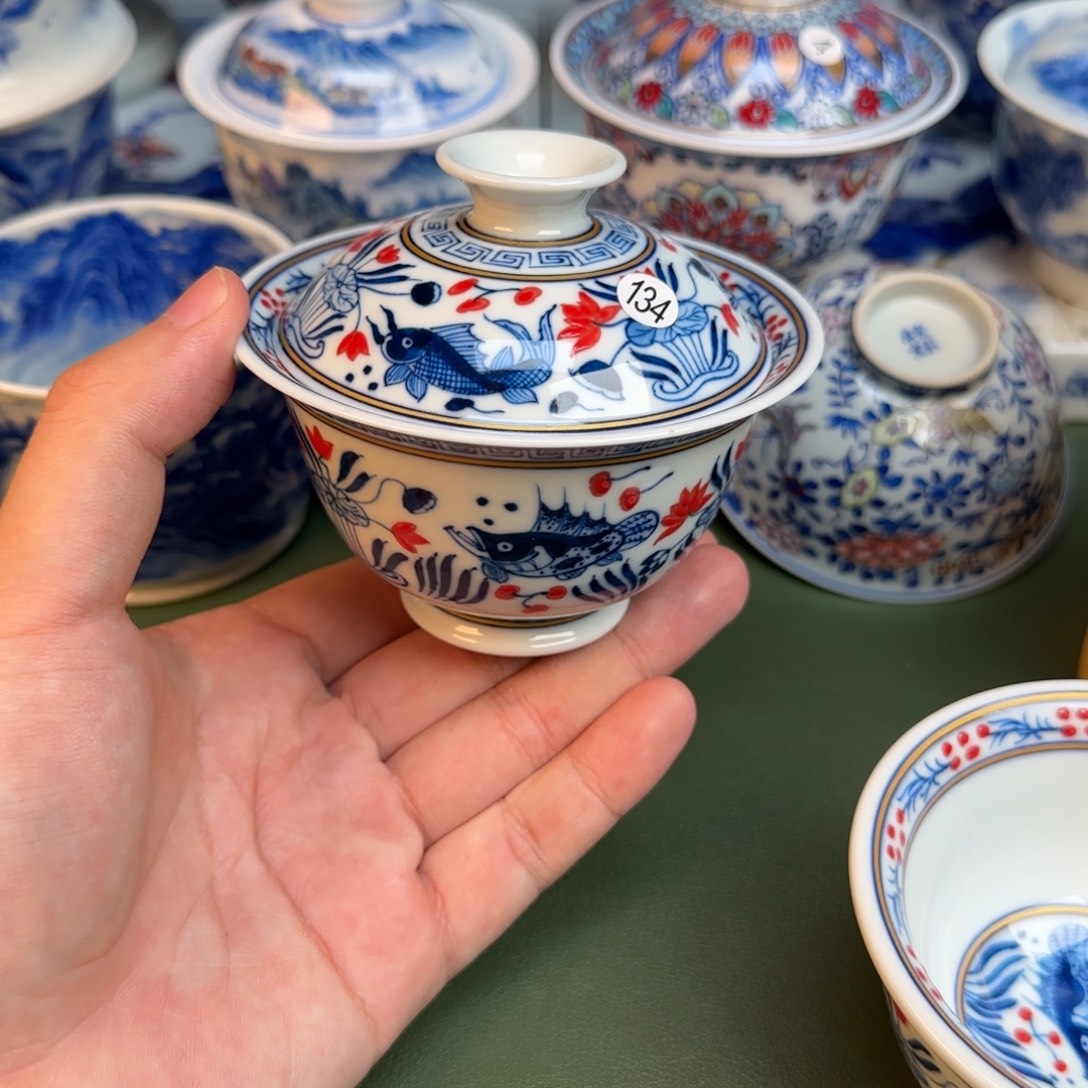 彦祖纯手工手绘茶具134