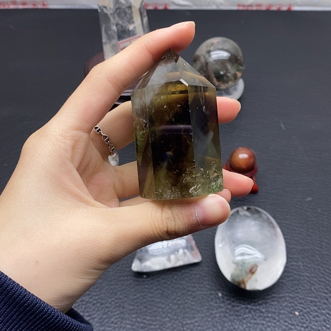 水晶未镶嵌珠宝半成品108水晶石