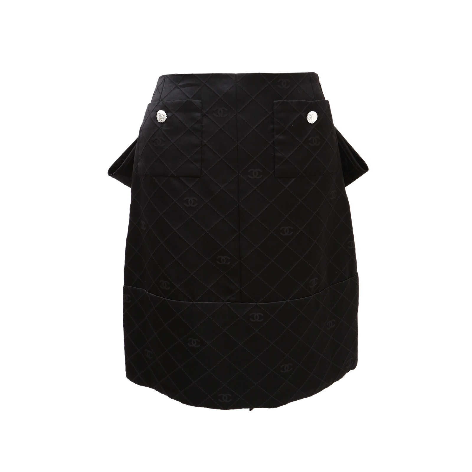 99新 Chanel/香奈儿 21A手工坊 蝴蝶结 桑蚕丝拼锦纶P234037685