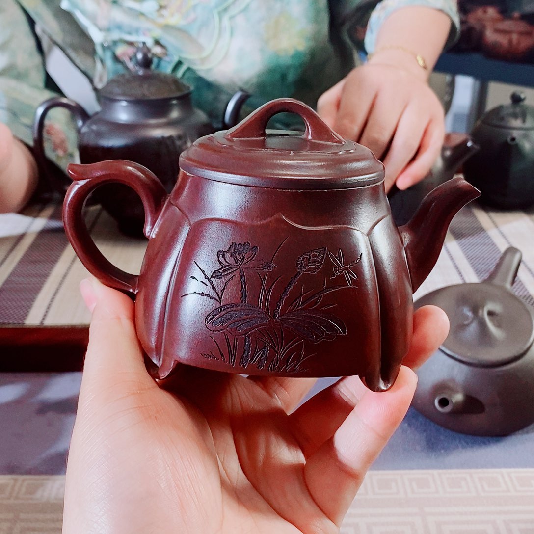 茶壶紫砂宜兴紫砂壶多少个夜晚
