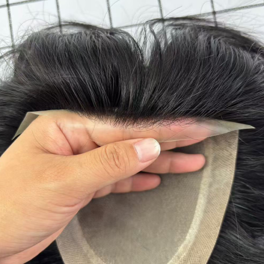 头顶发片03薄半隐形递针到边可做锯齿全递针分缝无痕衔接少女辩发
