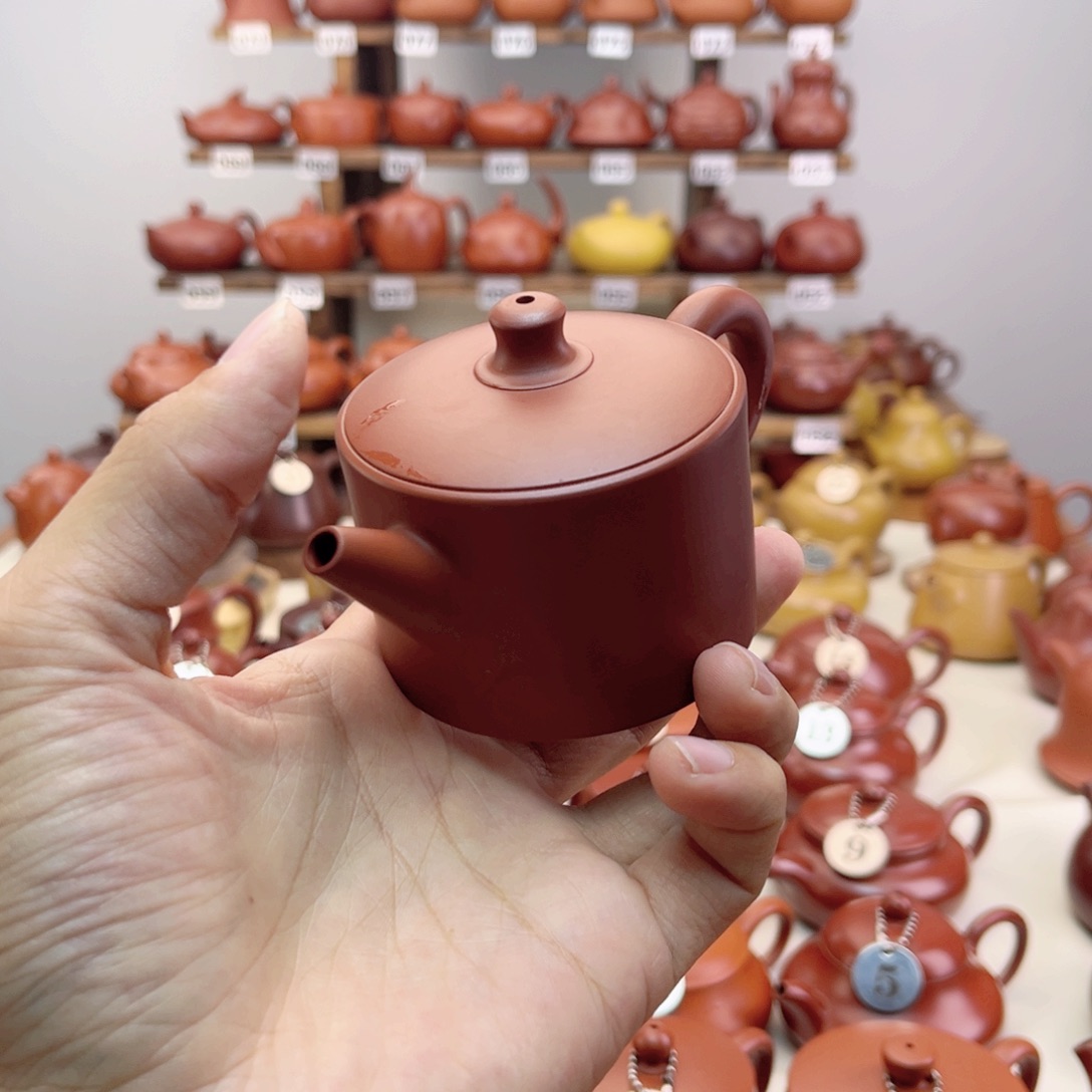 淡***心紫砂茶壶汉瓦，130，邱