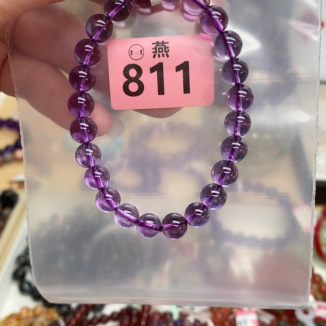 水晶手链未镶嵌多样性发一