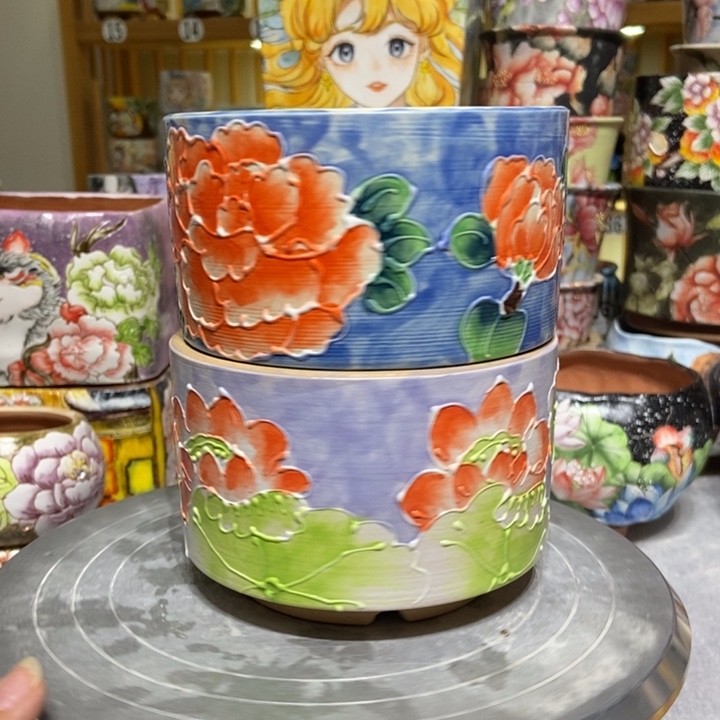 景德镇艺术手绘作品