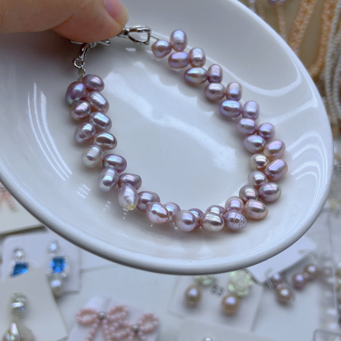 耳饰未镶嵌淡水珍珠