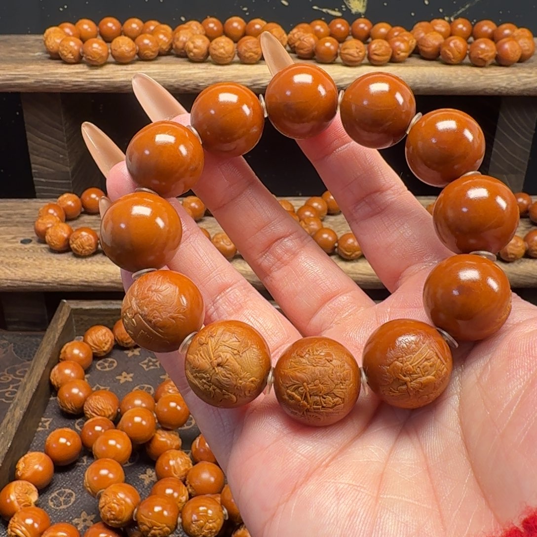 阿***伟手串橄榄核1.9➕钟馗嫁妹福利