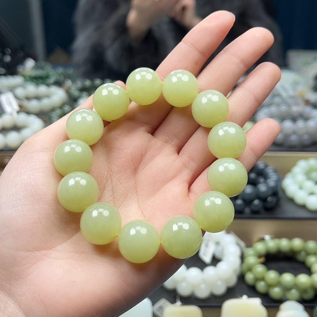 和田玉手链未镶嵌