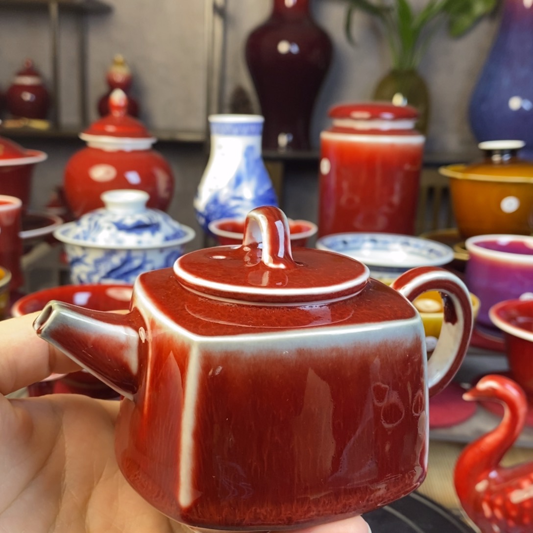 【闪购商品】景德镇名陶坊原矿郎红
