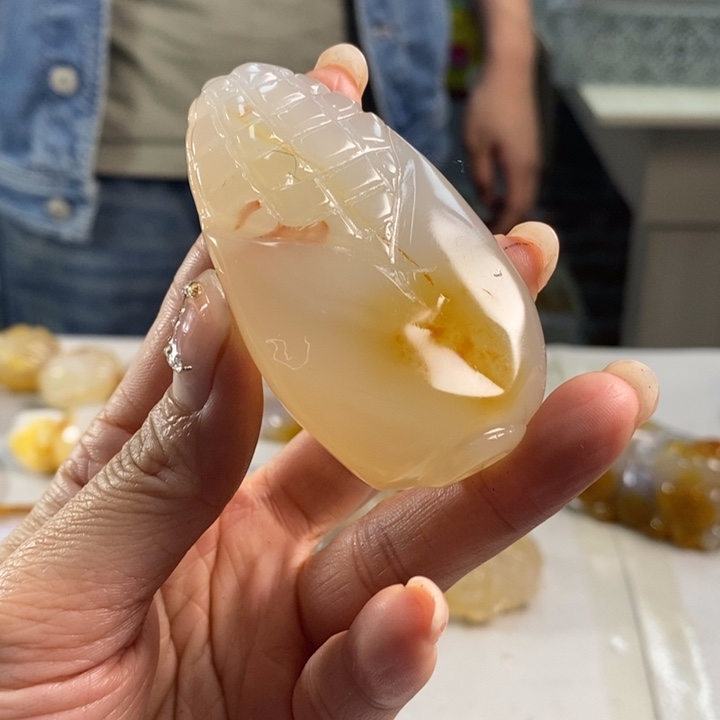 玛瑙/玉髓吊坠(不含链)未镶嵌