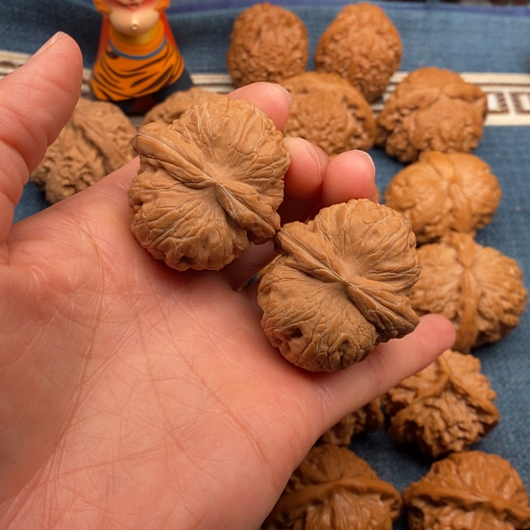 文玩核桃把件41全品元宝