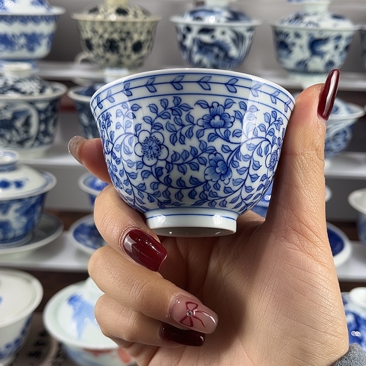 景德镇溪山居手工手绘