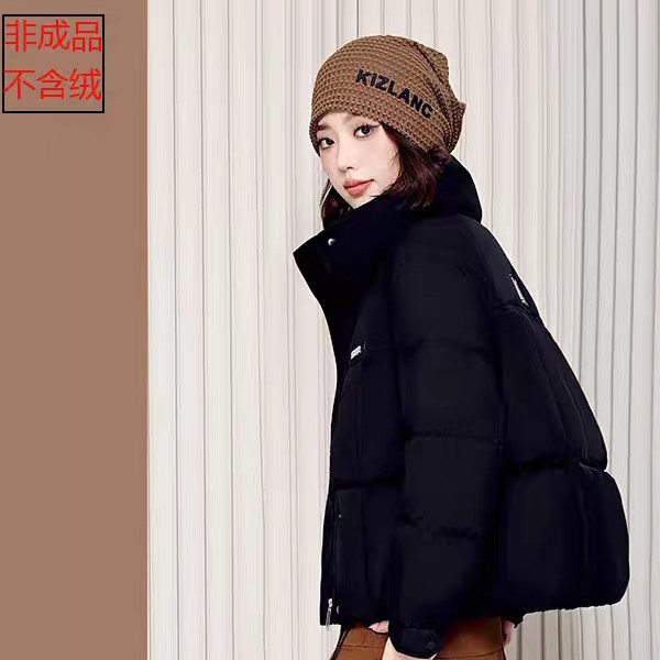 8812款三防面料短款九成品羽绒服壳半成品壳