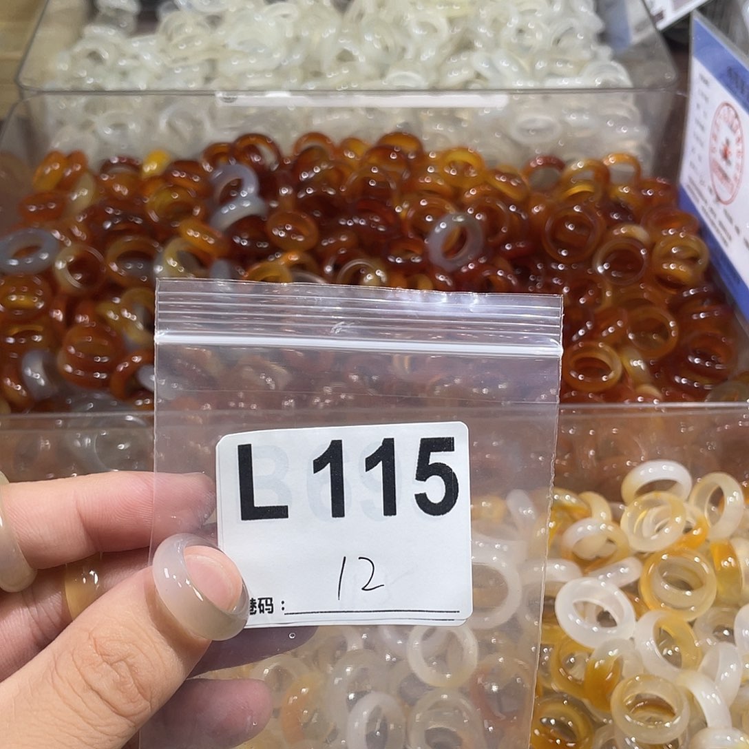 合金戒指玛瑙/玉髓115