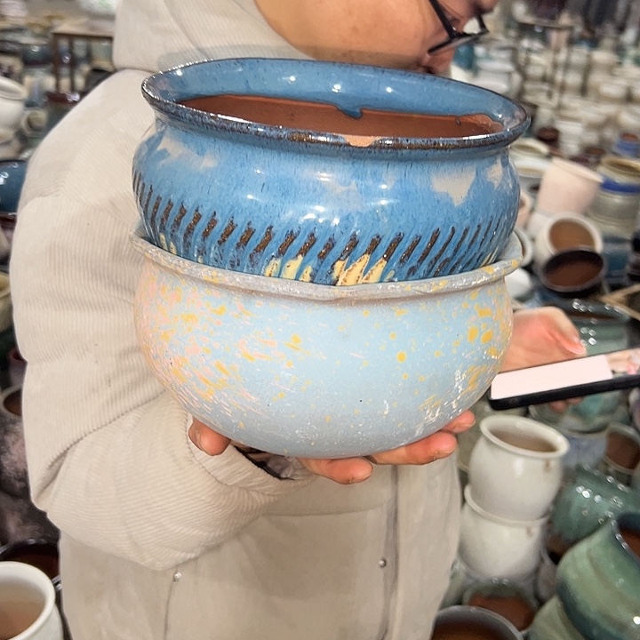 微瑕盐酥鸡啦啦花盆