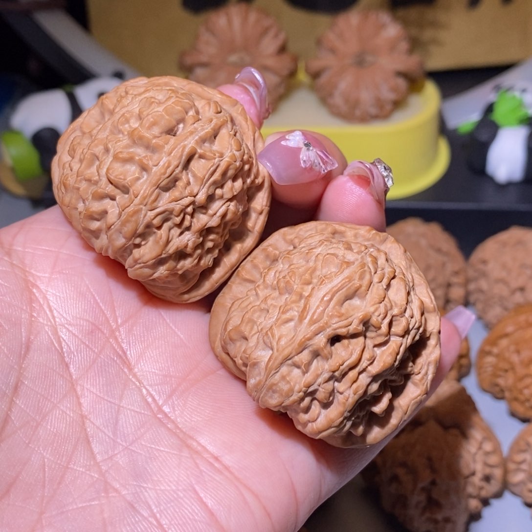 核桃手串/手链活**心白狮子全品