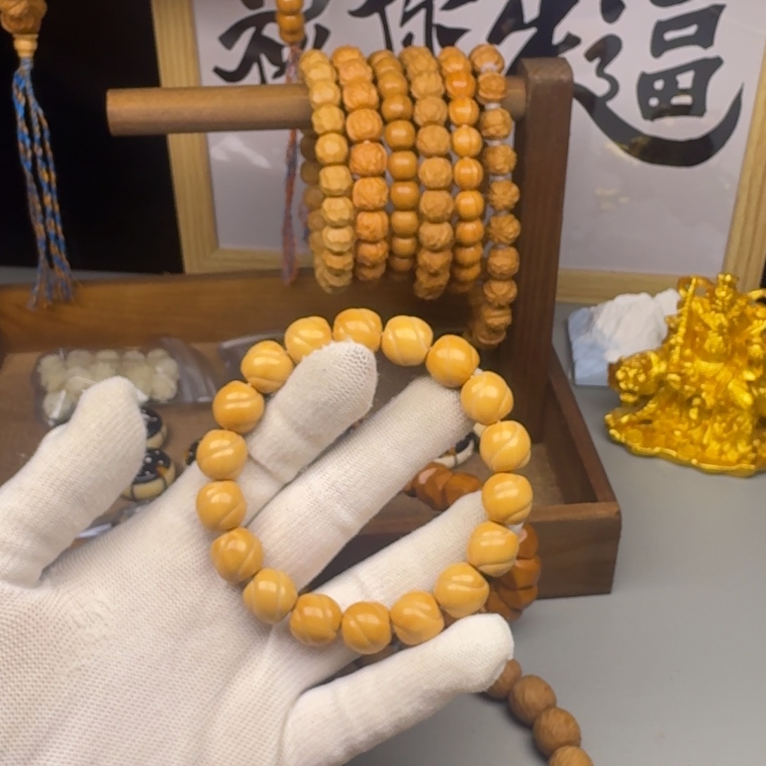 吊坠猴头核桃花卷