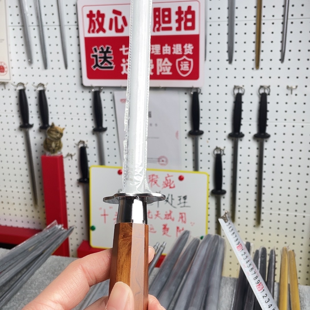 小***.12寸超细纹分体式木手柄——